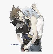 Really, the entire series runs on this trope. Transparent Kingdom Hearts Sora Png Kingdom Hearts Sora X Riku Fanart Png Download Transparent Png Image Pngitem
