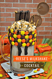 See how to make a homemade reese's milkshake. Reese S Milkshake Cocktail Mommy Travels