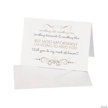 Your wedding is the most important day of your life. Be My Bridesmaid Cards Oriental Trading