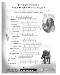 Besides my harry potter inspired free printables, you can also find tons of awesome ideas for your party on my harry potter party ideas & printables pinterest board. Untitled Document Harry Potter Words Harry Potter Activities Harry Potter Games
