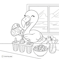 Popsicle Coloring Pages - Coloring.app