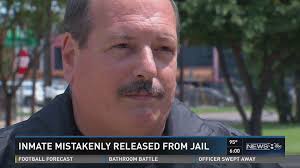 Inmate mistakenly released from jail
