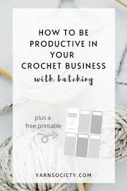 First, let's talk about why your crochet business is a great idea it's not expensive to start a crochet business. 510 Crochet Business Tips Ideas In 2021 Crochet Business Crochet Business Tips