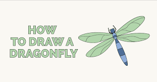 Hi,in this video i show you how to draw a dragonfly! How To Draw A Dragonfly Really Easy Drawing Tutorial