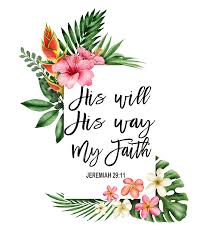 New heart english bible matthew 6:25 therefore i tell you, do not worry about your life, what you will eat or drink; His Will His Way My Faith Bible Verse Exotic Flowers Frame Painting By Georgeta Blanaru