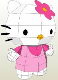 Hello Kitty Design Hello Kitty Kitty Paper Crafts
