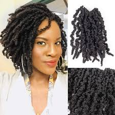 And since your natural hair will be cornrowed underneath, you'll still be able to rock a short 'do even if your natural. Amazon Com 6 Packs Short Spring Twist Hair 10 Inch Curly Spring Pre Twisted Braids Synthetic Crochet Hair Extensions Pre Twisted Passion Twists Crochet Braids 10inch 1b Beauty