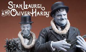 Stan Laurel Oliver Hardy Stan Laurel Oliver Hardy Honolulu Sideshow Collectibles