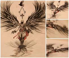Ac Odyssey Birds Of A Feather Maps Assassin S Creed Tattoo Assassins Creed Tattoo Drawings Assassins Creed
