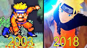 Naruto bike trail ride challenge. Evolution Of Naruto Games 2003 2018 Youtube