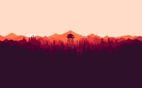 Firewatch firewatch background purple hd wallpapers. 50 Firewatch Hd Wallpapers Background Images