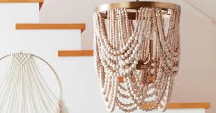 Our Bohemian Wood Bead Light 50 Less Than Pottery Barn
