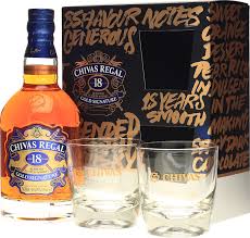 Chivas brothers is the scotch whisky business of pernod ricard. Chivas Regal 18 Jahre Geschenkset Mit 2 Tumblern 0 7 Liter 40 Vol