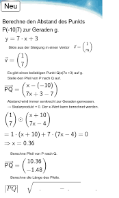 Teilen der union wirft er aber auch vor, den kampf gegen. Skalarprodukt Abstand Punkt Gerade 10i 2 Geogebra
