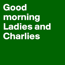 We did not find results for: Good Morning Ladies And Charlies Post By Atomez On Boldomatic