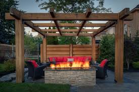 24 backyard outdoor fire pit ideas such as diy in ground fire pits, best kits & designs for wood burning fire pit tables & grills, concrete fire bowls, etc! Outdoor Fire Pit Designs Under Pergola Outdoor Fire Pits Fireplaces Grills Outdoor Fire Pit Designs Gazebo With Fire Pit Backyard Fire