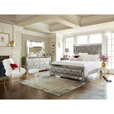 Lavish Life Showcase Your Love For The Finer Things With The Uniquely Styled Angelina Collection Sh Upholstered Bedroom Set Bedroom Set Queen Upholstered Bed