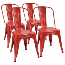 Did you scroll all this way to get facts about kitchen chairs wood red? Distressed Red Metal Chair Wayfair