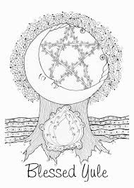 Hello and welcome to the festive world of the christmas stocking coloring pages. Blessed Yule Card Ad Spon Blessed Yule Card Coloring Pages Pattern Coloring Pages Book Of Shadows
