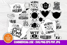 Toilet paper roll clipart free download! Face Mask Svg Bundle Quarantine Svg Toilet Paper Svg Files 874211 Cut Files Design Bundles