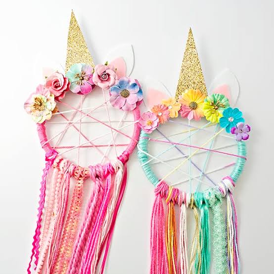 DIY UNICORN DREAMCATCHER