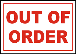 Product details industrial grade materials: Out Of Order Sign R5337 By Safetysign Com