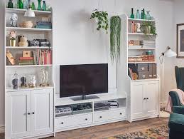 Hauga خزانة عالية مع بابين أبيض 70x199 سم Ikea