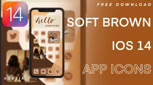 2020 ipad air wallpapers for iphone and ipad; Free Aesthetic Soft Brown Ios 14 App Icons Wallpaper Xoasjk Art Youtube