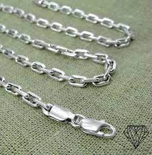 Mens Thick Anchor Sterling Silver Chain For Pendant Etsy Silver Chain For Men Chains For Men Silver Chain