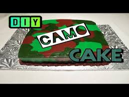 One can choose any of the many toppings available like icing, sprinkles, sugar art, fondant decoration, fruits, chocolate, waffles, yogurt. How To Make A Easy Buttercream Army Military Hunter Camouflage Cake Tutorial For Beginners Youtube
