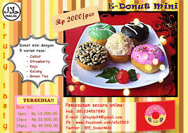 Contoh Brosur Makanan Di 2021 Makanan Desain Brosur Brosur