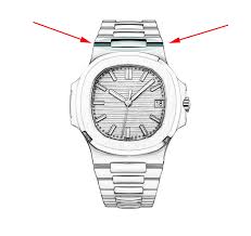 Density factor of.2836 per cubic inch (plate products may be heavier). Silver Conversion Kit For Patek Philippe Nautilus Stainless Steel Parts For Your Watch