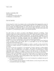 See more ideas about confirmation letter, catholic confirmation, confirmation. Audit Engagement Letter Tutorial Audit Engagement Letter Mr Tan Sri Mohd Sidek Hassan Chairman Of The Petronas Berhad Level 30 33 Tower 1 Course Hero