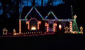 Here's my ultimate guide to christmas lights plus tips for the ultimate display. Gingerbread House All Decorated For Christmas Christmas Lights Outdoor Christmas Lights Hanging Christmas Lights