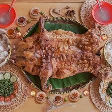 Memanfaatkan momen viralnya makanan tersebut, salah satu akun pengusaha bipang ambawang mengunggah pidato jokowi. Nswhfplmlixtom