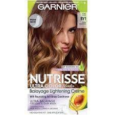 Garnier Nutrisse Ultra Color Nourishing Hair Color Creme By1 Icing Swirl Balyage Kit 1 Kit Walmart Com In 2021 Blonde Balayage Nourishing Hair Garnier Hair Color