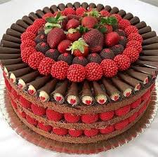 Pin Pa Gateaux Fraise Fruits