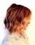 Short Blonde Hair With Red Lowlights