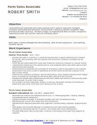 District 2121 at advance auto parts. Parts Sales Associate Resume Samples Qwikresume