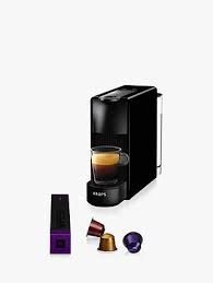 To prevent needing to descale your coffee pot as often, try brewing with bottled or spring water instead of tap water. Nespresso Essenza Mini Coffee Machine By Krups