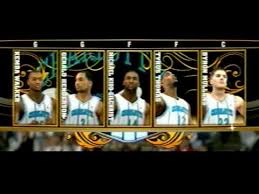 Clicking on a tab heading will display the specified set of statistics. Charlotte Hornets 2 0 In Nba 2k13 Youtube