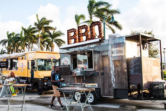 Food Truck — Fast food restaurant food truck in Miami, Florida