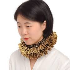 Elizabethan Ruff Collar Medieval Neck Ruff Renaissance Theater Ruffle  Collar