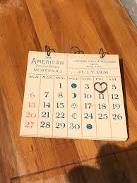 Antique Calendar American Insurance Company Newark New Jersey Etsy In 2020 Company Calendars Scrapbook Journal Card Making