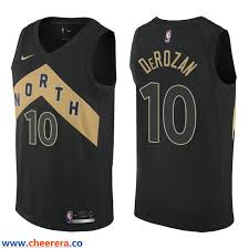 Black And Gold Raptors Jersey Men S Nba Toronto Raptors 10 Demar Derozan Nike Swingman City Edition Black Jersey Toronto Raptors Raptors Toronto