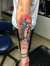 The word 'warrior' refers to a particularly brave or experienced fighter or soldier and generally appears in the context of ancient cultures such as the romans or celts. Ancient Warrior Tattoo Tattoos Warrior Tattoo Cool Tattoos