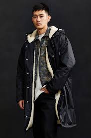 Uo Sherpa Lined Sideline Parka Jacket Parka Jacket Sherpa Lined Parka