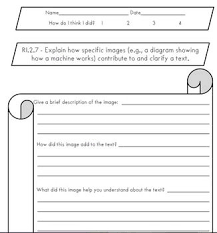 Ri 2 7 How Images Contribute And Clarify Text Graphic Organizer Reading Informational Texts Graphic Organizers Reading Strategies