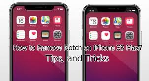 How To Remove Notch On Iphone Xs Max Tips And Tricks Iphone How To Remove Tips
