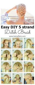 Five Strand Dutch Braid Made Easy Diy Tutorial Hairsaffairs Kids Braided Hairstyles Hair Styles Braided Hairstyles